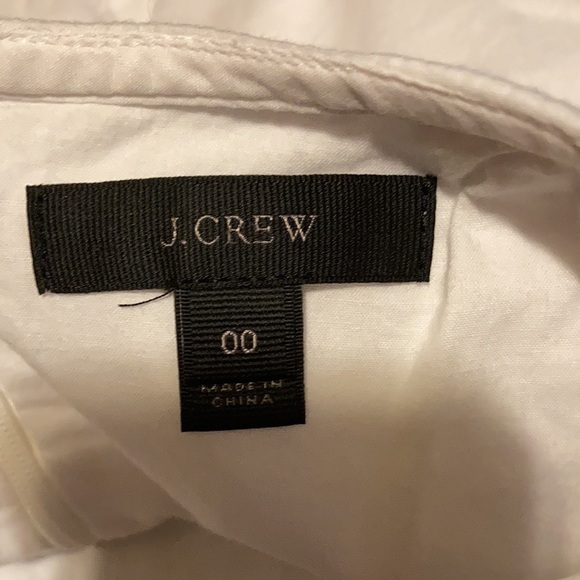 J. Crew white layered skirt size 00 - Picture 5 of 5
